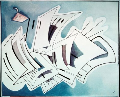 Light Tension by Wassily Kandinsky